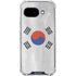 South Korean Flag Distressed Google Pixel 9a Clear Case